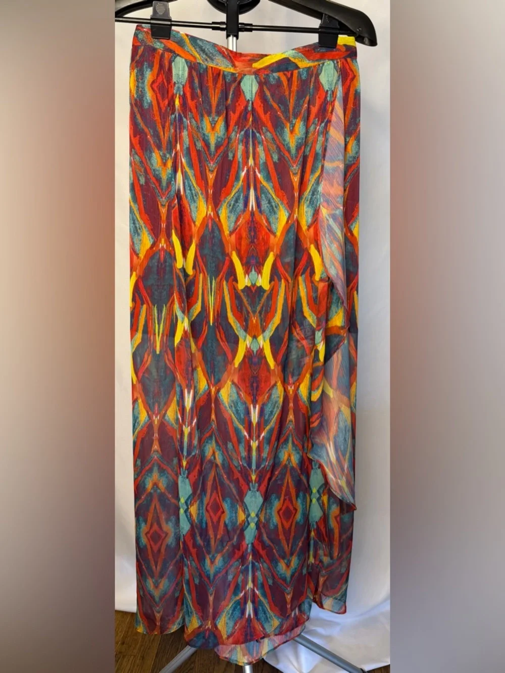 Alice + Olivia Miabella Maxi Skirt Size 6 sheer lightweight euc - Picture 5 of 9